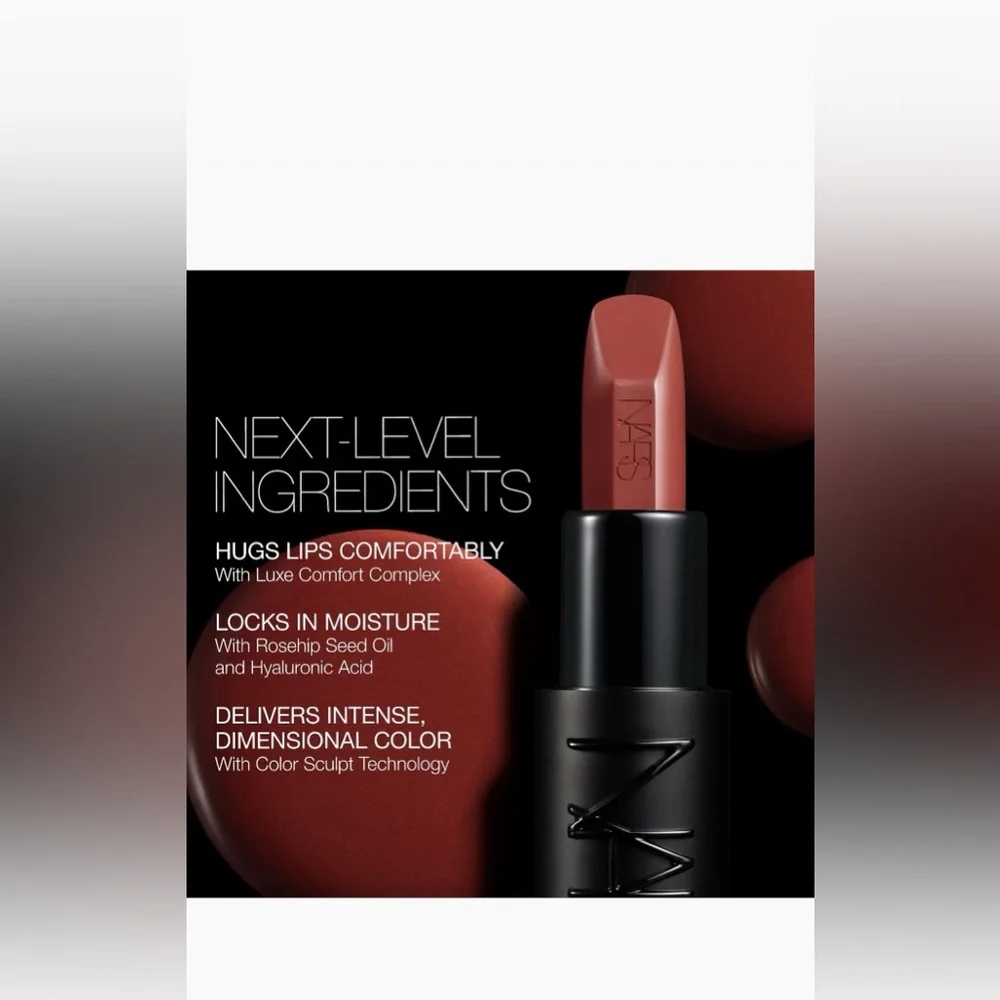 NARS Explicit Exhibition 851 Beige Coral Lipstick 0.13 oz 3.8 g NIB